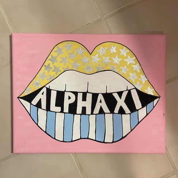Alpha Xi Delta Canvas - Picture 1 of 1